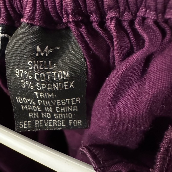 Purple Ruffled Women's Top - Picture 4 of 4